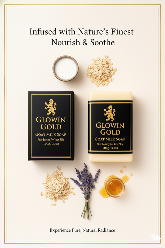 Glowin Gold Goat Milk Soap
