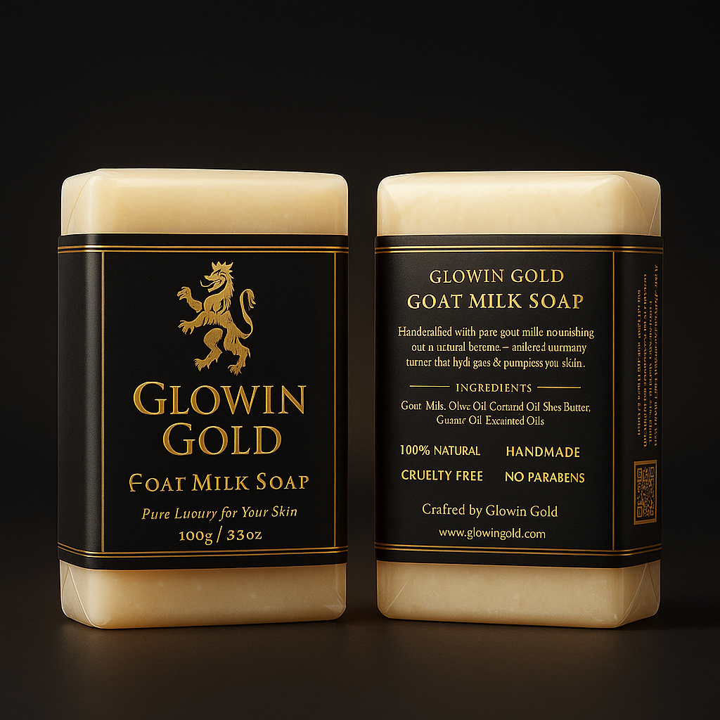 Glowin Gold Goat Milk Soap