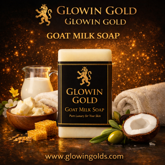Glowin Gold Goat Milk Soap